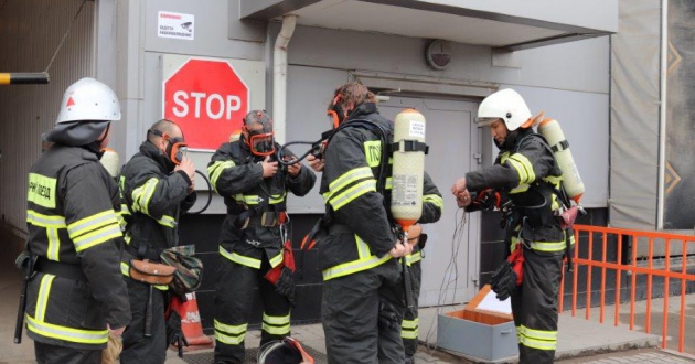 В Астрахани прошли пожарно-тактические учения с участием пожарного поезда ФГП ВО ЖДТ России