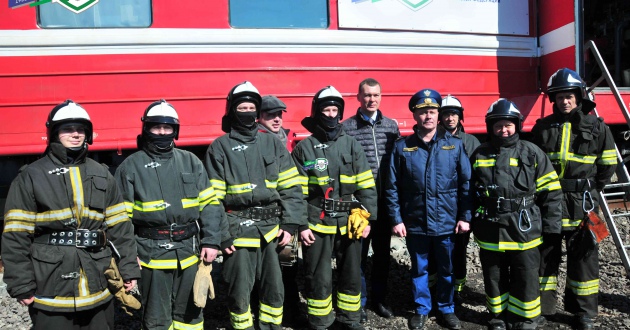 Участие в первом учебно-методическом сборе по подготовке к пожароопасному сезону