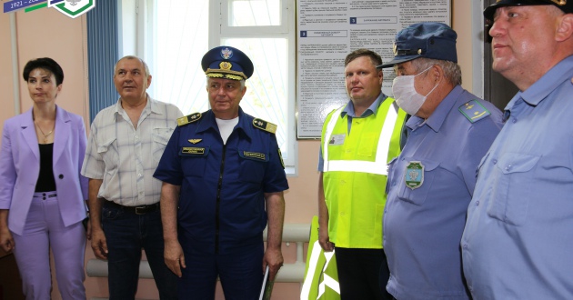 Проверка организации работы подразделений Белогорского отряда в филиале на Забайкальской железной дороге