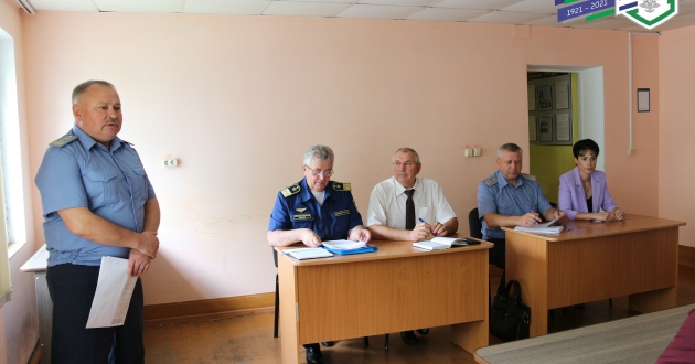 Проверка организации работы подразделений Белогорского отряда в филиале на Забайкальской железной дороге