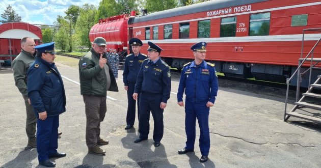 Работа в подразделениях филиала на Московской железной дороге