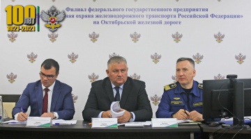 Генеральный директор ФГП ВО ЖДТ России И.П.Челноков с рабочим визитом посетил филиал Предприятия на Октябрьской ж.д.