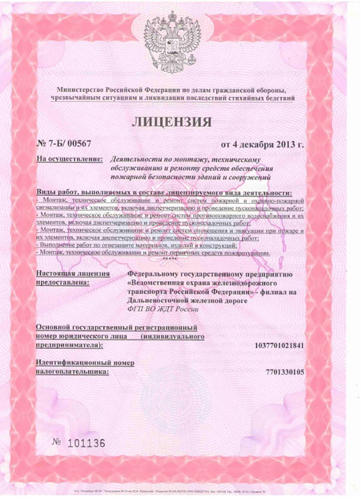 Лицензии