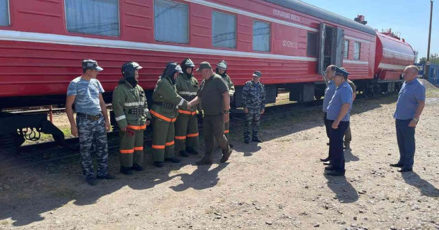 Проверка подразделений филиала ФГП ВО ЖДТ России на Северо-Кавказской ж.д.