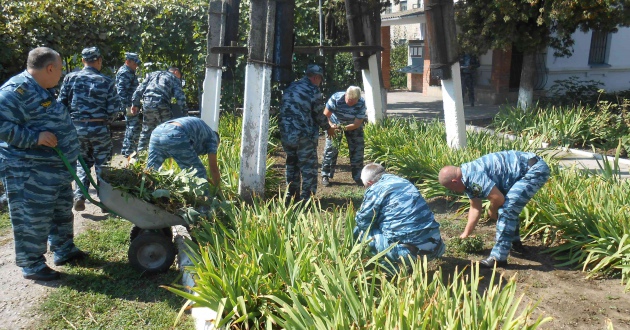 ФГП ВО ЖДТ России приняло участие во всероссийском экологическом субботнике «Зеленая Россия»