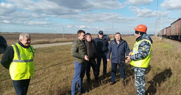 Подведение итогов учебно-практической тренировки по действиям сил и средств обеспечения транспортной безопасности