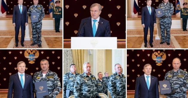 Министр транспорта В.Г.Савельев вручил награды работникам ФГП ВО ЖДТ России