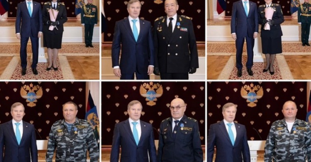 Министр транспорта В.Г.Савельев вручил награды работникам ФГП ВО ЖДТ России