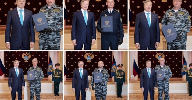 Министр транспорта В.Г.Савельев вручил награды работникам ФГП ВО ЖДТ России