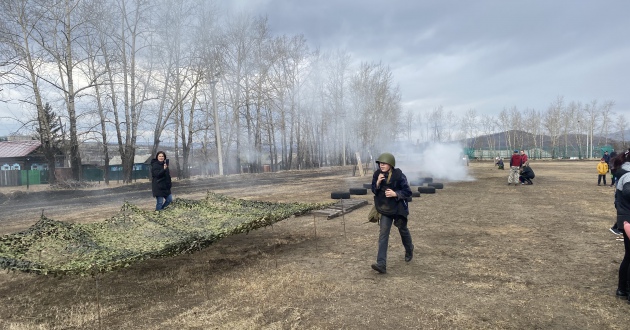 «Зарница» в Могочинском отряде филиала ФГП ВО ЖДТ России на Забайкальской железной дороге