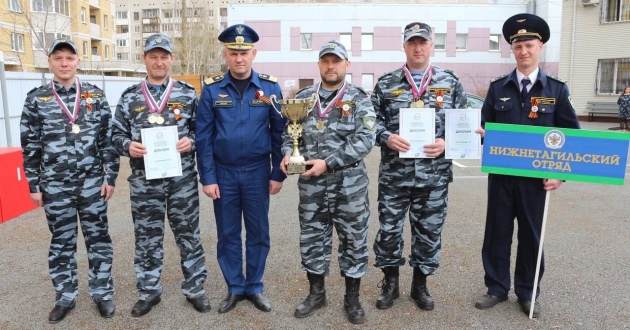 Соревнования по стрельбе из пистолета Макарова в филиале ФГП ВО ЖДТ России на Свердловской ж.д.