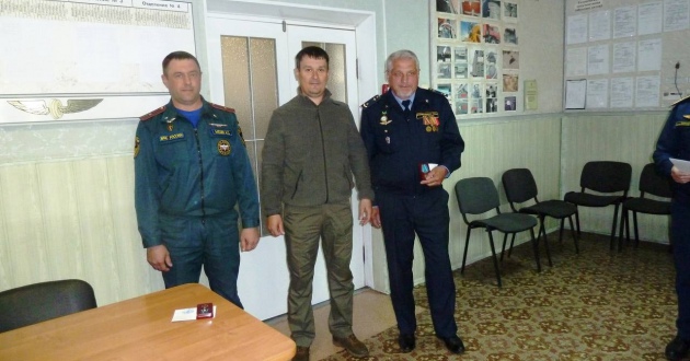 Награждение пожарных филиала ФГП ВО ЖДТ России на Юго-Восточной железной дороге