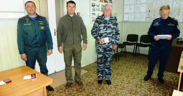 Награждение пожарных филиала ФГП ВО ЖДТ России на Юго-Восточной железной дороге