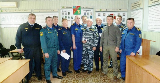 Награждение пожарных филиала ФГП ВО ЖДТ России на Юго-Восточной железной дороге