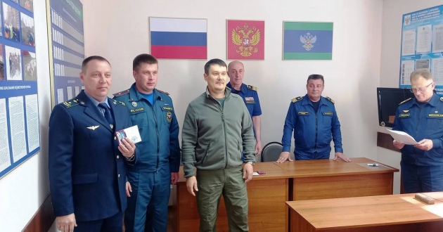 Награждение пожарных филиала ФГП ВО ЖДТ России на Юго-Восточной железной дороге