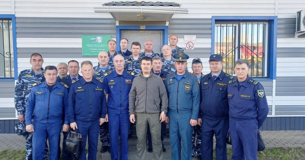 Награждение пожарных филиала ФГП ВО ЖДТ России на Юго-Восточной железной дороге