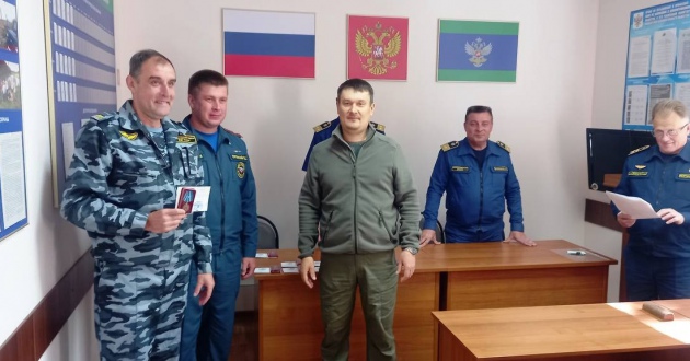 Награждение пожарных филиала ФГП ВО ЖДТ России на Юго-Восточной железной дороге