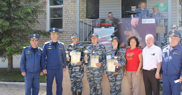 Соревнования по служебному собаководству в филиале ФГП ВО ЖДТ России на Северной ж.д.