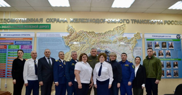 Рабочая поездка генерального директора И.П. Челнокова в филиал ФГП ВО ЖДТ России на Забайкальской железной дороге