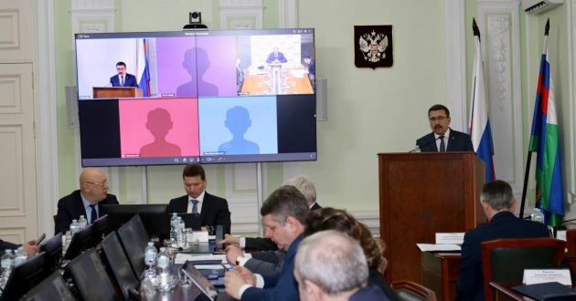 Генеральный директор ФГП ВО ЖДТ России И.П. Челноков выступил с докладом на заседании Коллегии Росжелдора