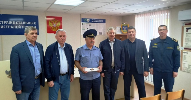 Рабочий визит в подразделения Волжского филиала ФГП ВО ЖДТ России