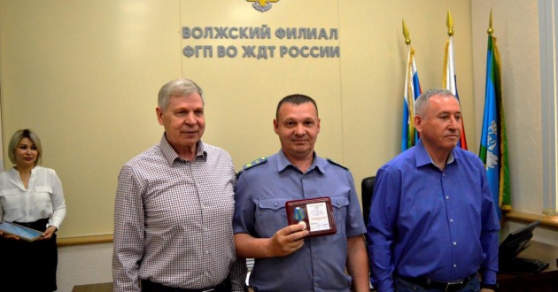 Рабочий визит в подразделения Волжского филиала ФГП ВО ЖДТ России