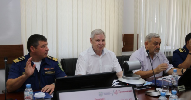 Совместное расширенное заседание по подведению итогов выполнения Коллективного договора ФГП ВО ЖДТ России за первое полугодие 2023 года